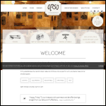 Screen shot of the Orso Restaurant website.