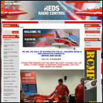 Screen shot of the Reds Radio Control Ltd website.