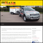 Screen shot of the Martin Shelley Drive & Tow website.