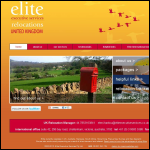 Screen shot of the Elite Executive Services website.