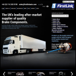 Screen shot of the FirstLink Auto Parts Ltd website.