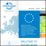 Screen shot of the Intereurope Ag European Law Service website.
