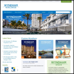 Screen shot of the WYN Group website.