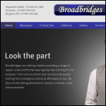 Screen shot of the A.H.Broadbridge & Son Ltd website.