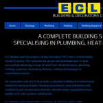 Screen shot of the E.C.L. (Builders & Decorators) Ltd website.