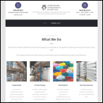 Screen shot of the Northern Industrial Plastics Ltd website.