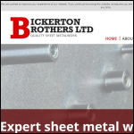 Screen shot of the Bickerton Bros. Ltd website.