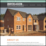 Screen shot of the Bryers & Heaton Ltd website.