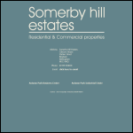 Screen shot of the Somerby Hill Estates (Grantham) Ltd website.