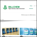 Screen shot of the Billchem Ltd website.