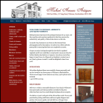 Screen shot of the Michael Armson (Antiques) Ltd website.