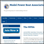 Screen shot of the Model Power Boat Association website.