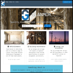 Screen shot of the Glanmor Developments Ltd website.