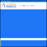 Screen shot of the Ambershield Ltd website.