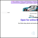 Screen shot of the Harris Technology Ltd website.