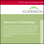 Screen shot of the Eagerbridge Ltd website.