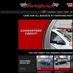 Screen shot of the Hartford Motors Ltd website.