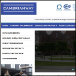 Screen shot of the Cambrian May Ltd website.
