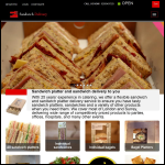 Screen shot of the Sandwich Platters Delivery website.