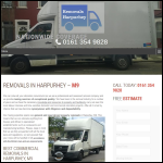 Screen shot of the Trusted Removals Harpurhey website.