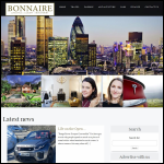 Screen shot of the Bonnaire Ltd website.