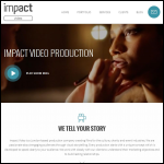 Screen shot of the Impact Video website.