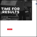 Screen shot of the Time For Results website.