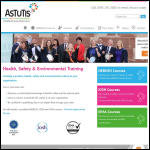 Screen shot of the Astutis Ltd website.