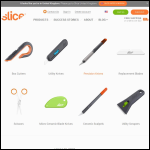 Screen shot of the Slice Ltd website.