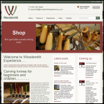 Screen shot of the The Woodsmith's Store Ltd website.