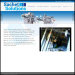 Screen shot of the SACHET SOLUTIONS LTD website.