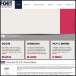 Screen shot of the Fort Engineering Ltd website.