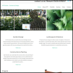 Screen shot of the Apt Studios Landscape Architecture website.