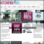 Screen shot of the Kitchens 4 DIY website.