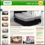 Screen shot of the Oakdale website.