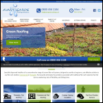 Screen shot of the Avant Garde Roofing Solutions Ltd website.