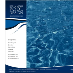 Screen shot of the Swimming Pool Design website.