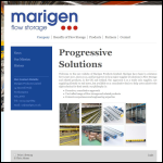Screen shot of the Marigen Products Ltd website.