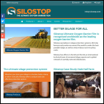 Screen shot of the Silostop website.