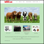 Screen shot of the Wopa UK website.