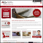 Screen shot of the Associated Carpet Group Ltd website.