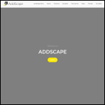 Screen shot of the Addscape website.