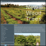 Screen shot of the New Wood Trees Ltd website.