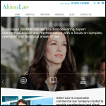 Screen shot of the Altion Law Ltd website.