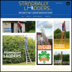 Screen shot of the Stradbally Ladders website.