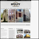 Screen shot of the Henley Stone website.