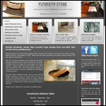 Screen shot of the Plymouth Stone Ltd website.
