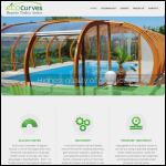 Screen shot of the ECOCURVES website.