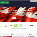 Screen shot of the BPVA website.