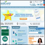 Screen shot of the Salcura Ltd website.
